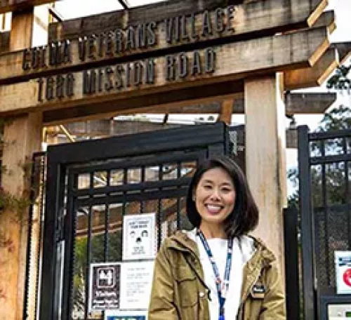 Nursing postdoc Anna Oh