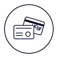 drawing of i.d. card